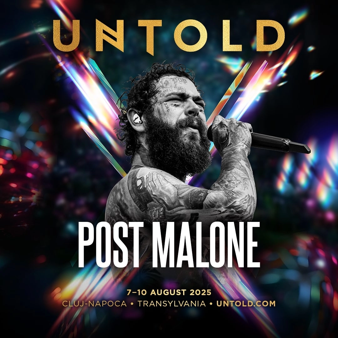 Post Malone confirmed for Untold X! Becky Hill, Martin Garrix, and Black Coffee among the first announced artists.